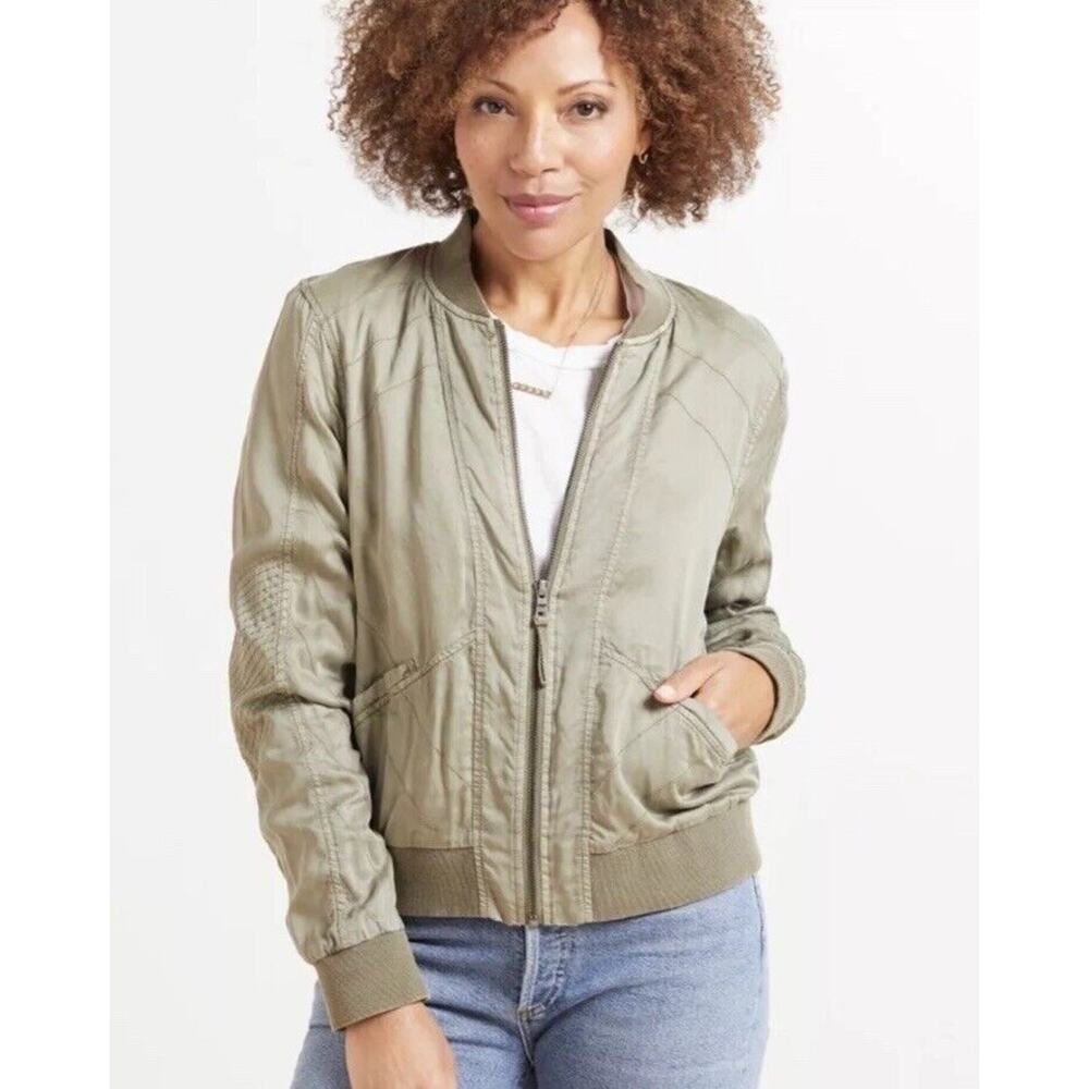 Anthropologie Marrakech Small Women Full Zip Andi Bomber Jacket 9-12